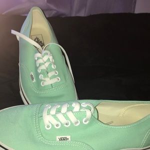 Teal Vans